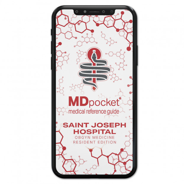 MDpocket® Saint Joseph Hospital OBGYN Resident eBook